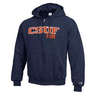 Champion CSUF Mom Zip-up - Navy